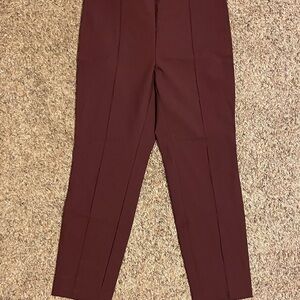 Nicole Miller Women’s Deep Red Dress Pants